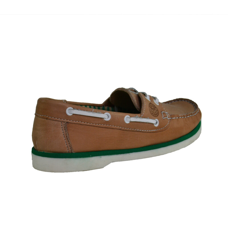 Zapatos Hombre Cuero 1904-03-03 Natural-verde