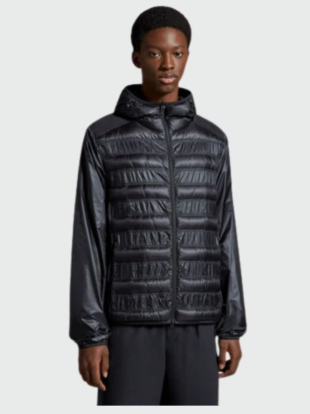 Moncler - Campera corta con capucha, LUSENEY Negro