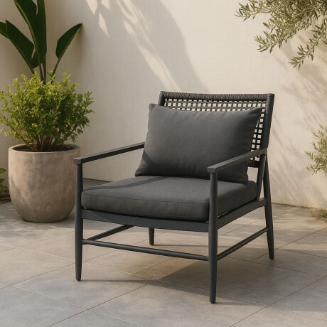 Poltrona de exterior CORDILLERA Gris