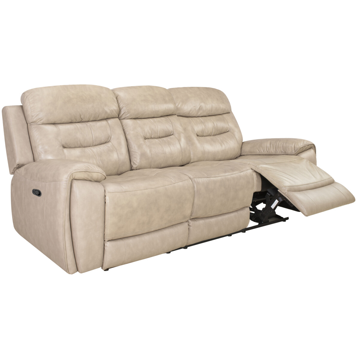 SILLÓN - 3 CUERPOS CUERO MEMPHIS BEIGE 