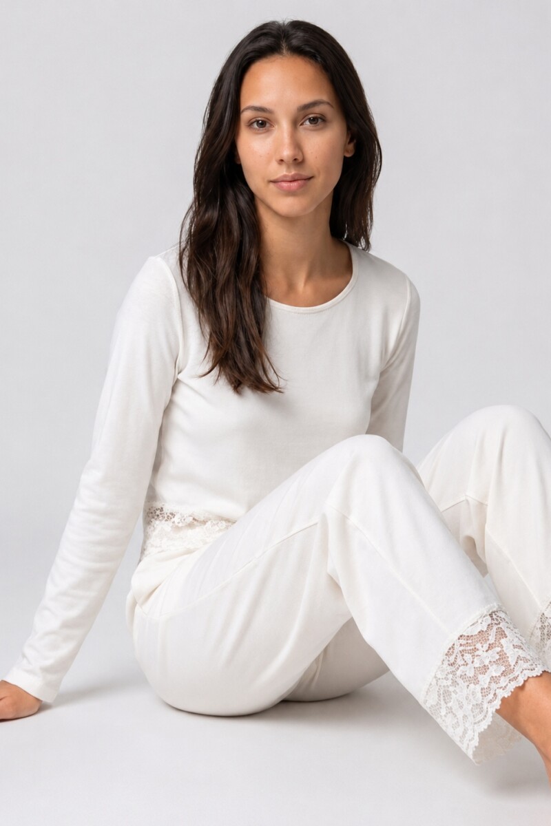Pijama Uma Crema