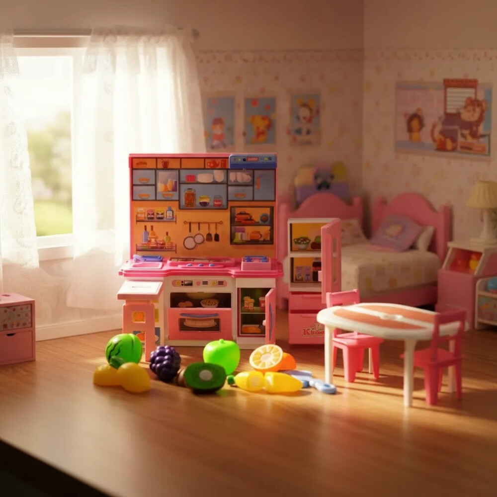Juego Cocina Completa Para Muñeca Juego Cocina Completa Para Muñeca