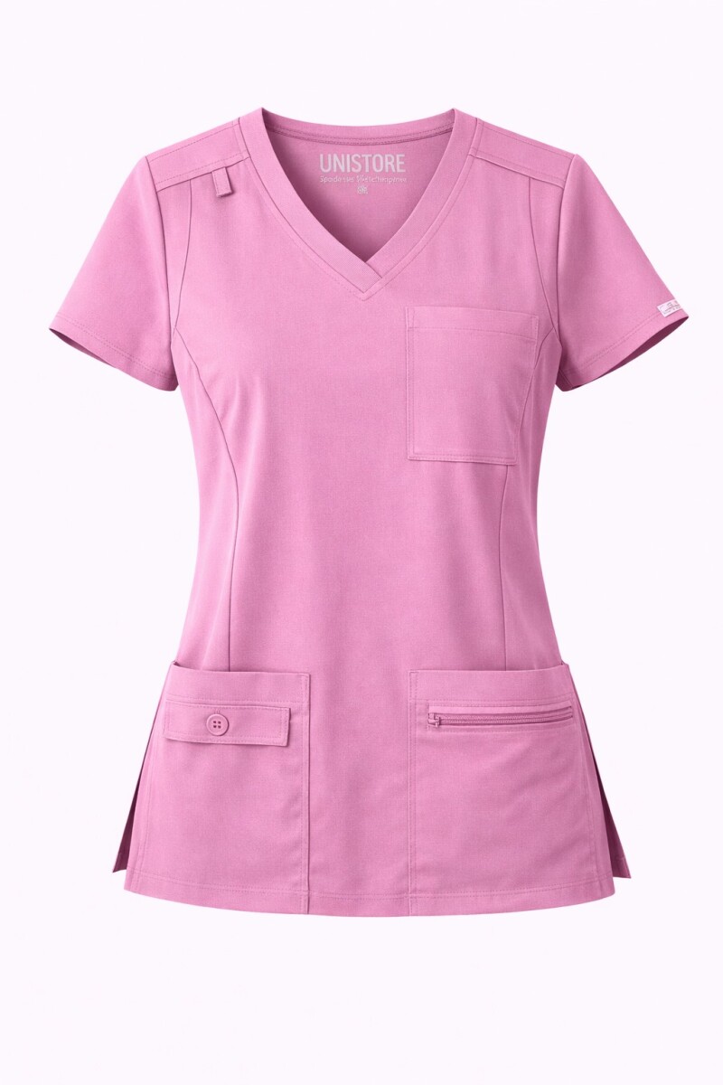 CASACA PARA MUJER UNISTORE MODELO JOY - Rosa melange 
