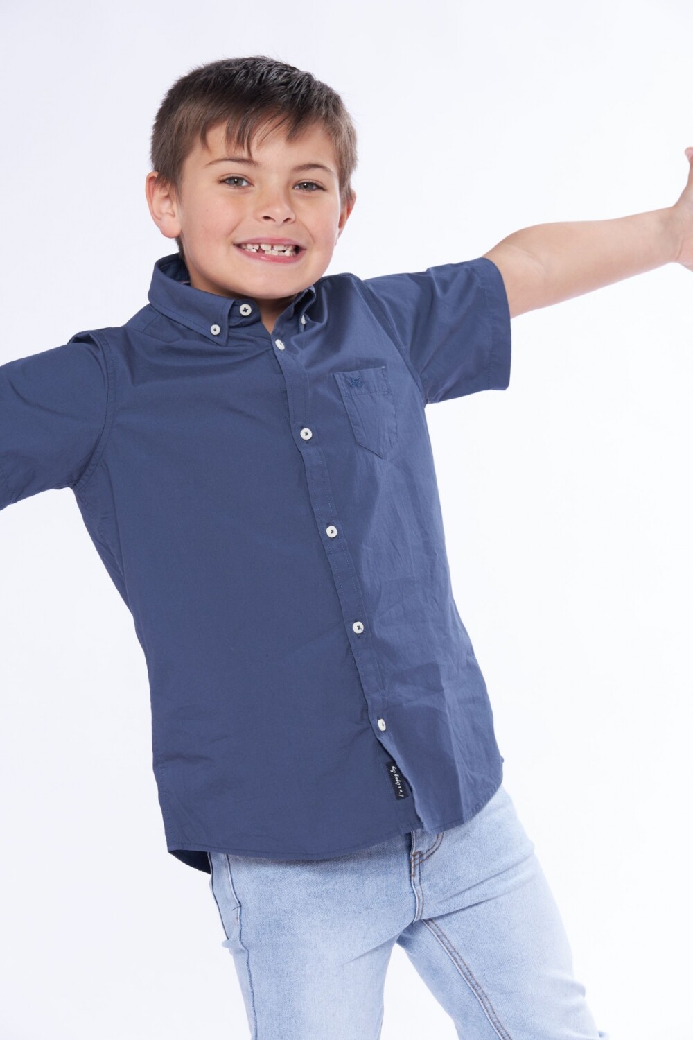 CAMISA LISA Azul