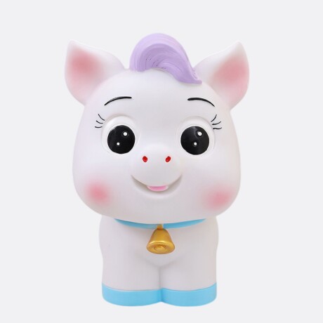 Alcancía Infantil Unicornio Blanco