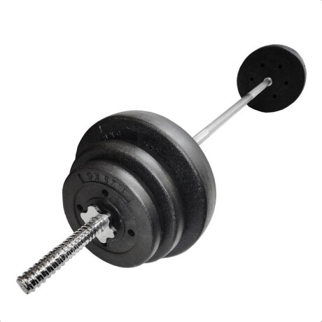 Banco De Pecho + Barra 1.50m + 2 Mancuernas + 40kg Cmb000677