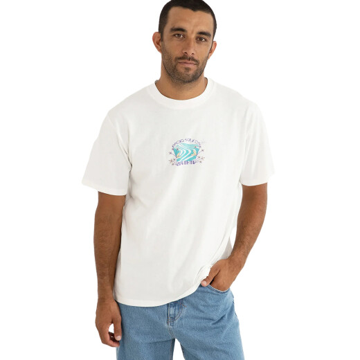 Remera Rhythm Sound Stream Vintage - Blanco Remera Rhythm Sound Stream Vintage - Blanco