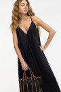 VESTIDO ASIMETRICO Negro
