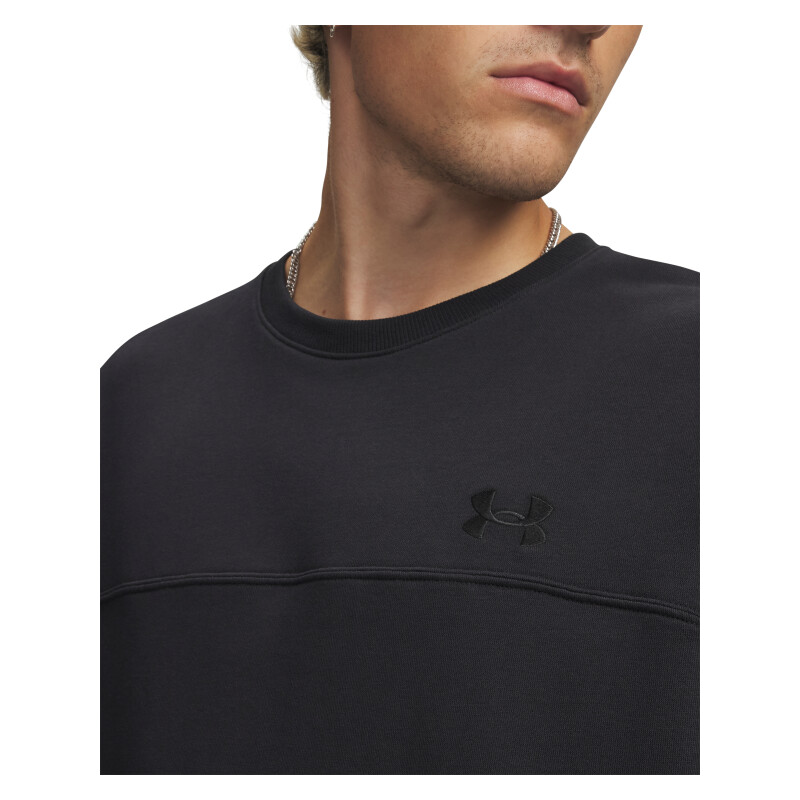 Buzo UA Rival LW Crew Hombre 6009347-001 Negro