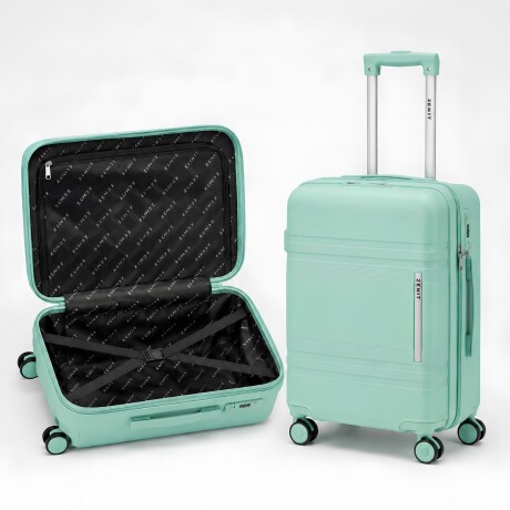 Valija Carry Zenit Rio Verde Claro