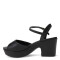 Sandalia de Mujer IAV con taco Negro