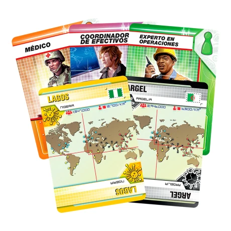 Z-man Games - Juego de Mesa Pandemic - +8 Años. 2 - 4 Jugadores. Idioma Español. 001