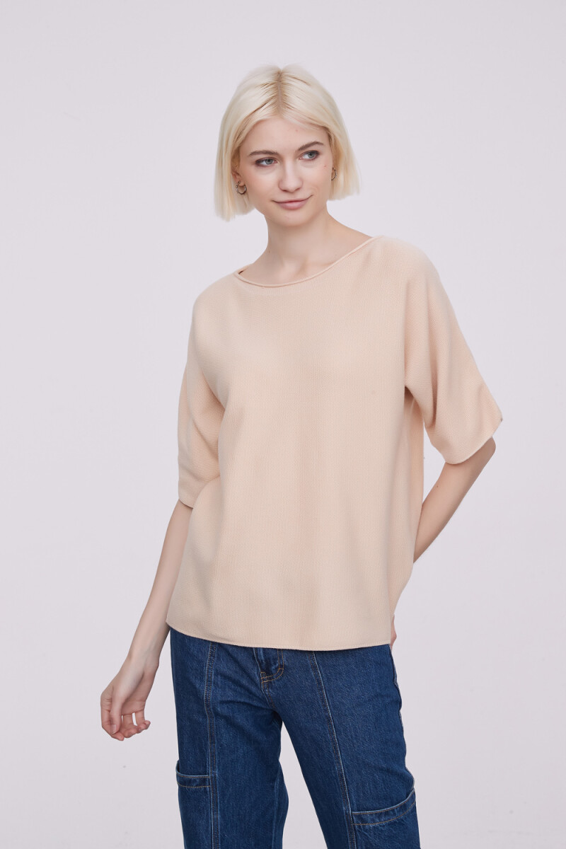 Remera Kaumaha - Beige Claro 