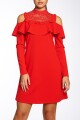 Vestido Blush Rojo