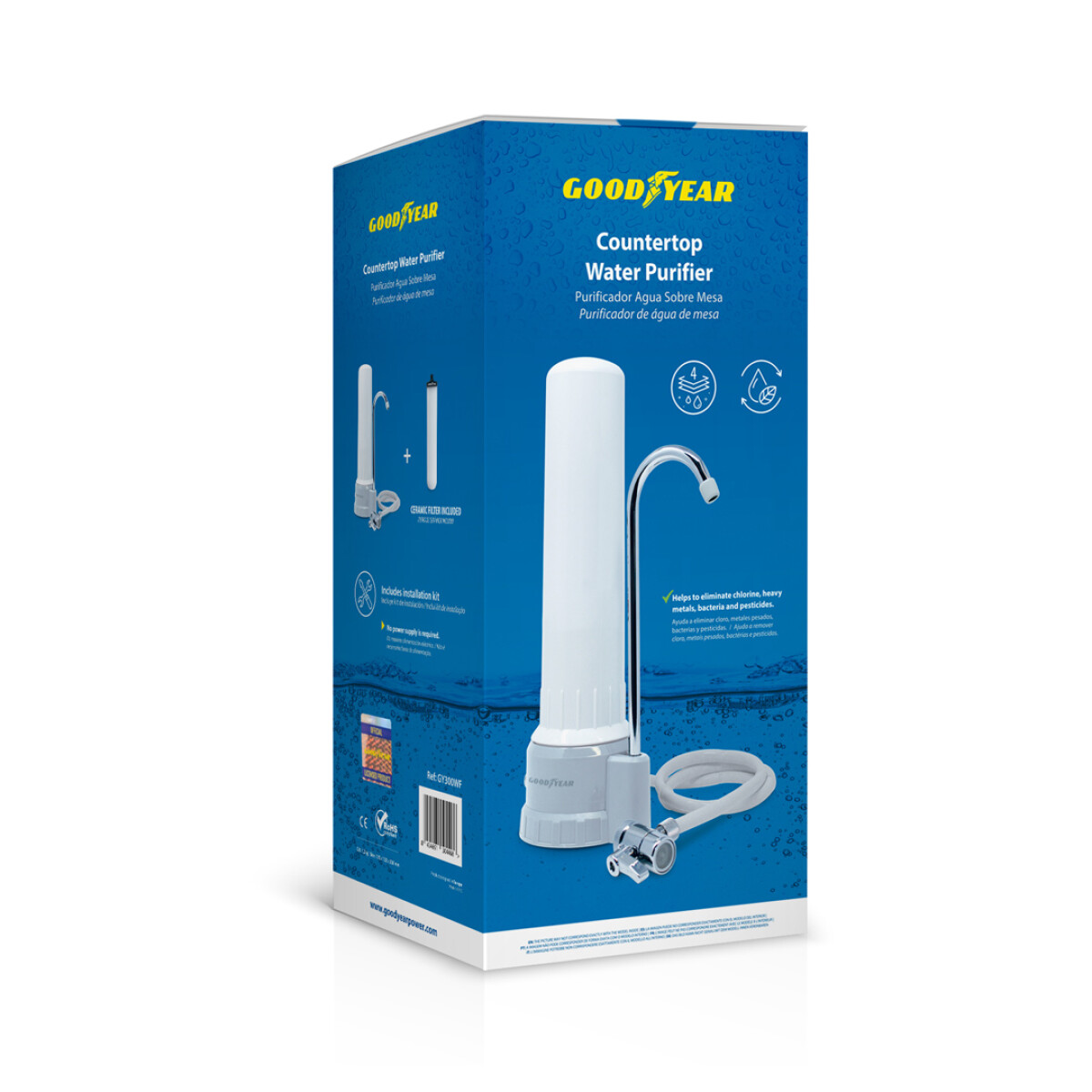 PURIFICADOR SOBREMESA BLANCO GOODYEAR ++ - N/a 