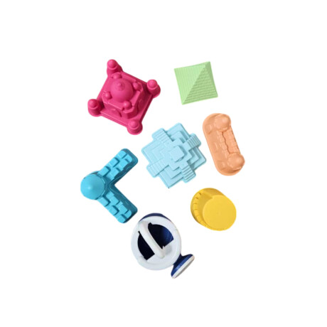 Set de Playa con Balde – Juguete Infantil con Palita y Moldes Celeste