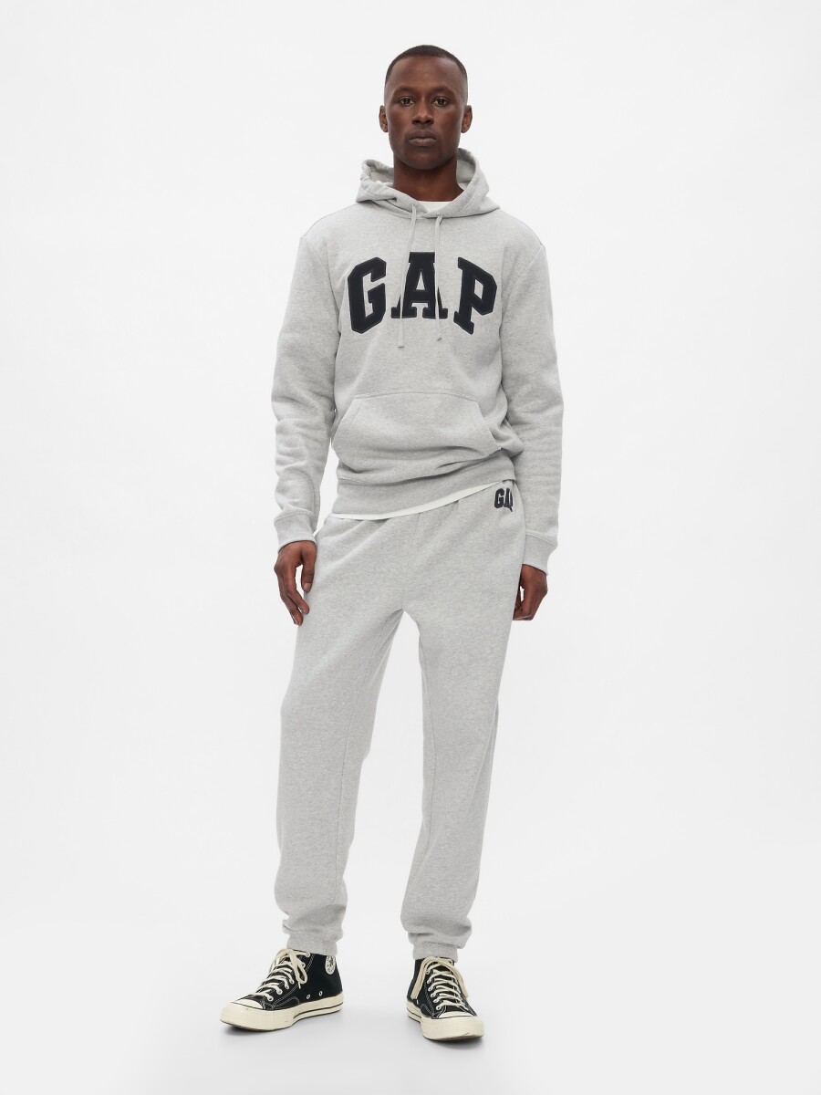V-HERITAGE LOGO JOGGER - LIGHT HEATHER GREY B08 