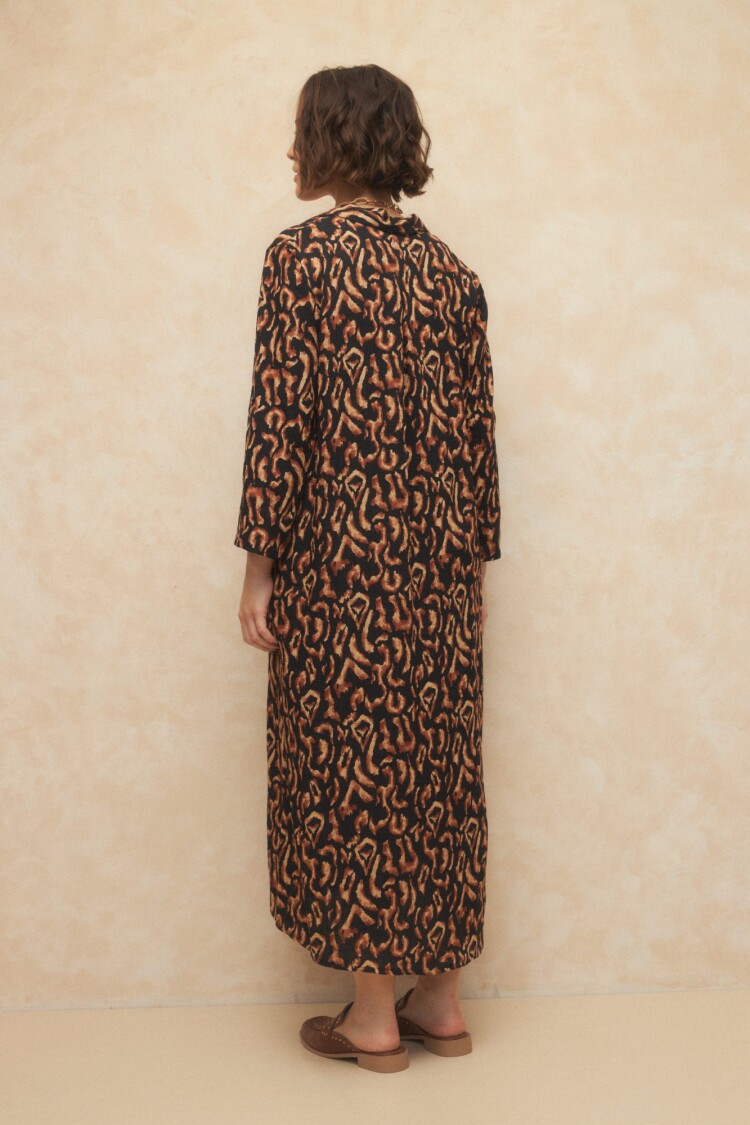 VESTIDO CANNING PRINT Animal Print