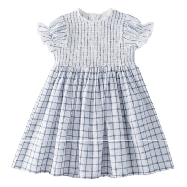 Vestido celeste pastel Vestido celeste pastel