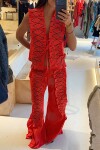 Dancing Queen Pants Rojo