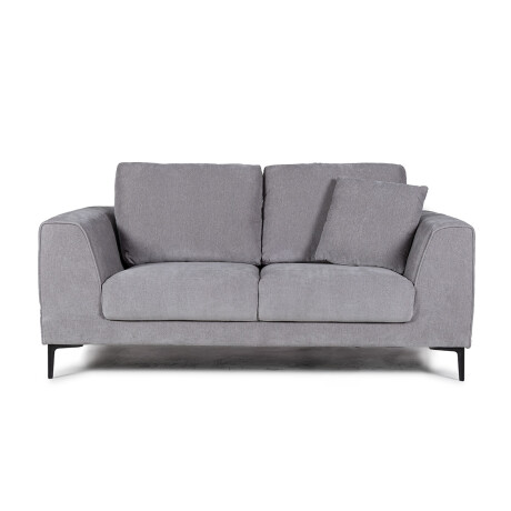 Sofá Sky - Tela Microfibra - 2 cuerpos 6686-7 Gris