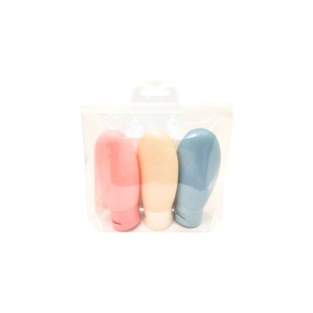SET DE VIAJE X 3 PIEZAS MULTICOLOR