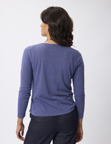 T-shirt Zaira azul piedra