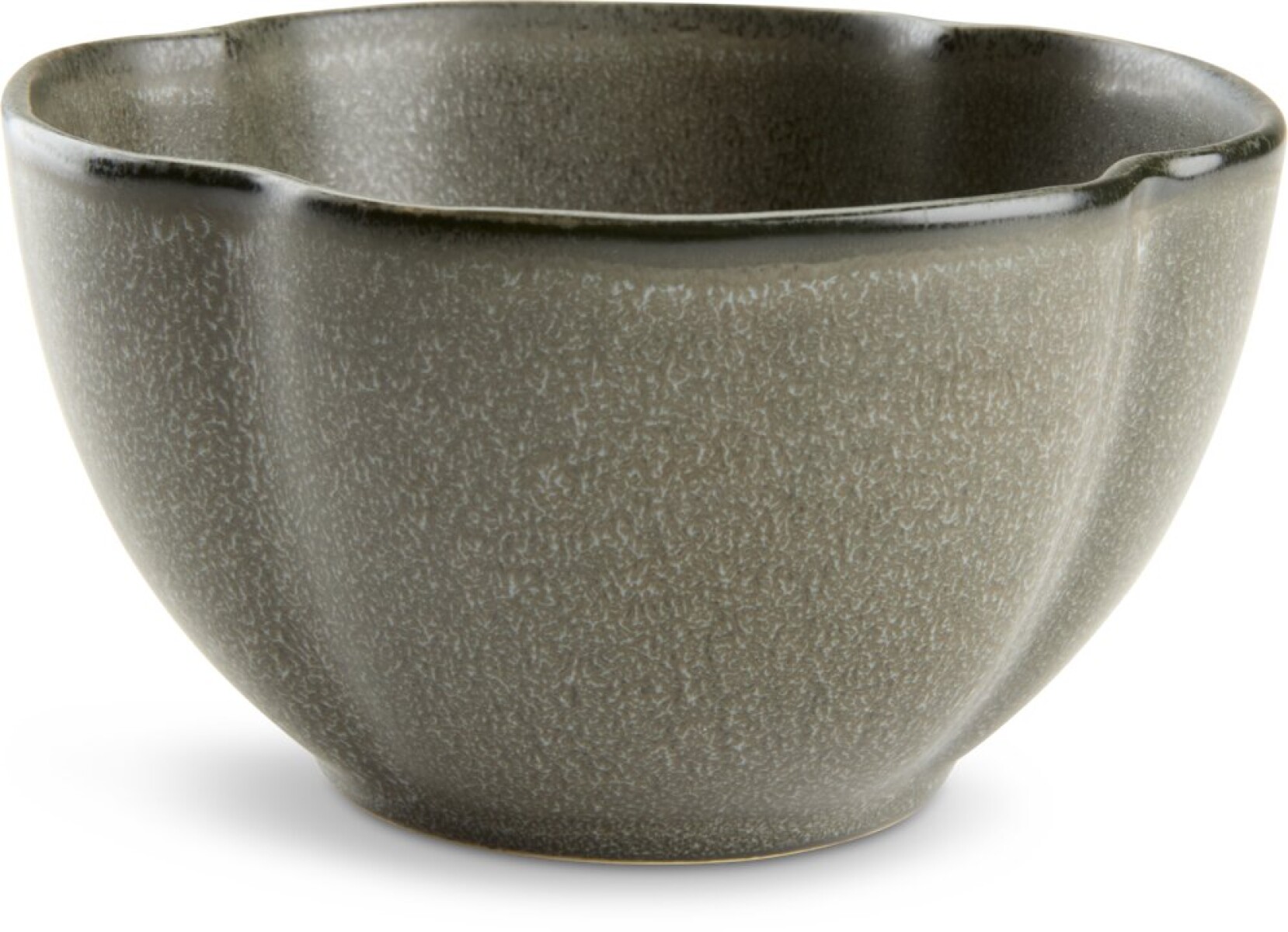 Cuenco EJLIF Ø12xH7 cm gris oscuro 