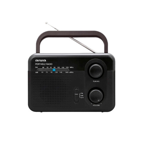 Radio Portátil Aiwa analoga AM-FM Unica