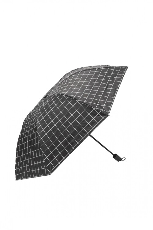 Paraguas Estampado Negro
