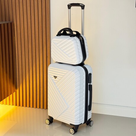 Set Valija Chica Carry On De Cabina + Neceser Beauty Rígido Set Valija Chica Carry On De Cabina + Neceser Beauty Rígido
