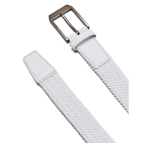 M Braided Golf Belt-WHT WHT-100