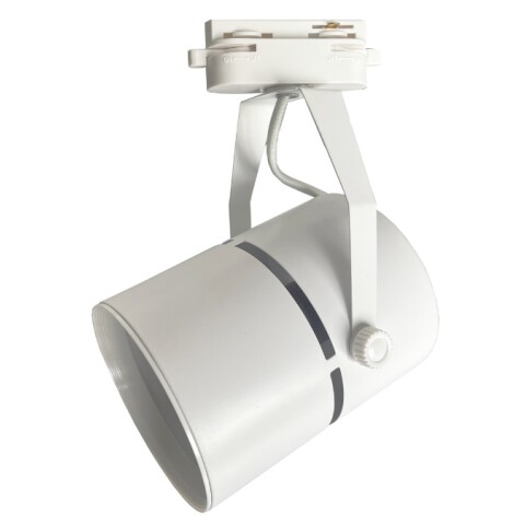 CABEZAL P/ RIEL MONOFASICO PAR30 RANURA BLANCO D105 L145 CABEZAL P/ RIEL MONOFASICO PAR30 RANURA BLANCO D105 L145