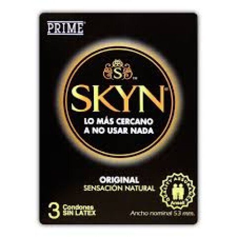 Prime Skyn 3 unidades ( black ) Prime Skyn 3 unidades ( black )