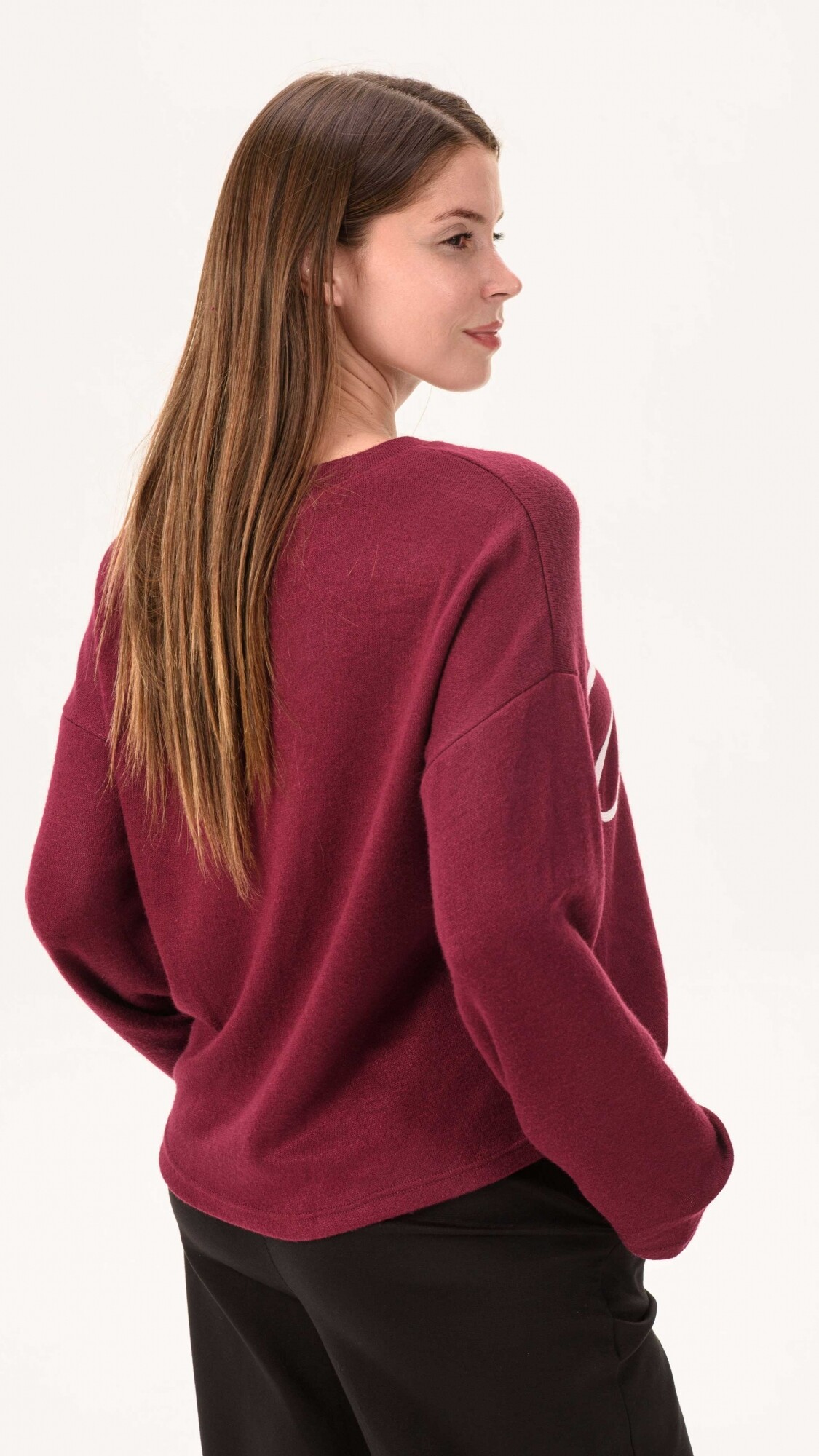 Sweater aurora bordo