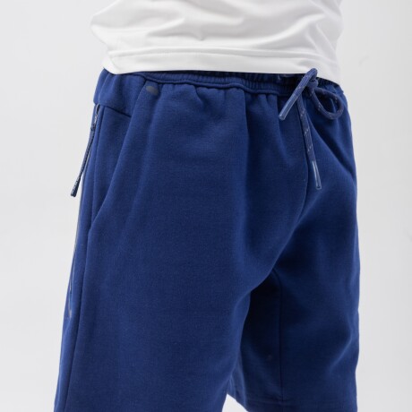 Short Menpi Alta Calidad Moda Niño Deportivo Azul S/C