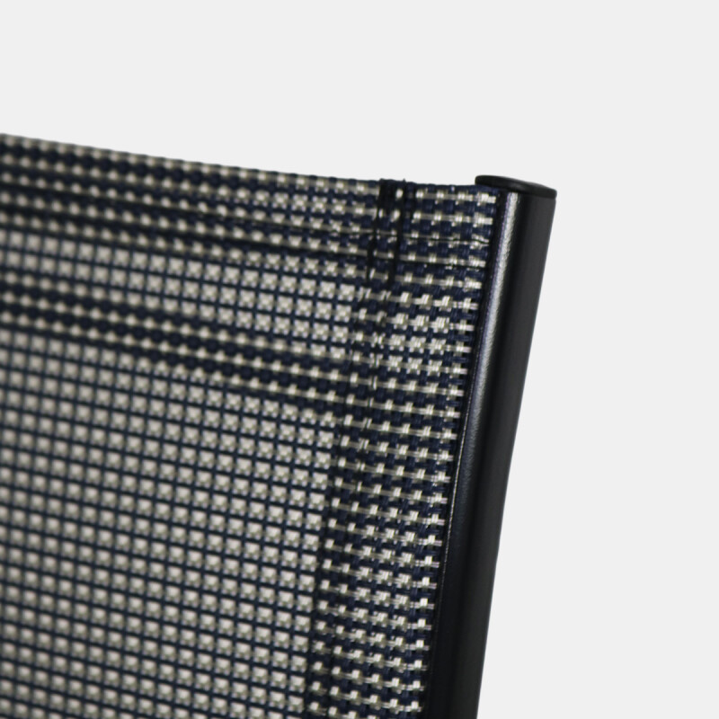 SILLA PLEGABLE NEGRO/GRIS P/JARDIN Unica