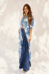 CAMISERO EMILY MAXI BLUE BLOSSOM CAMISERO EMILY MAXI BLUE BLOSSOM
