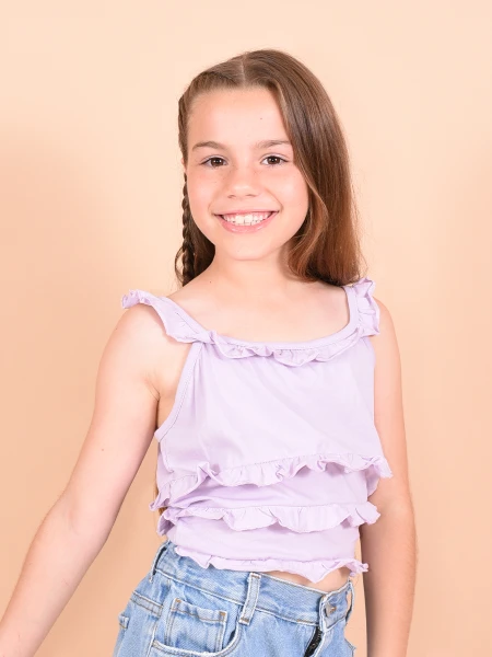 MUSCULOSA SOFIA LILA