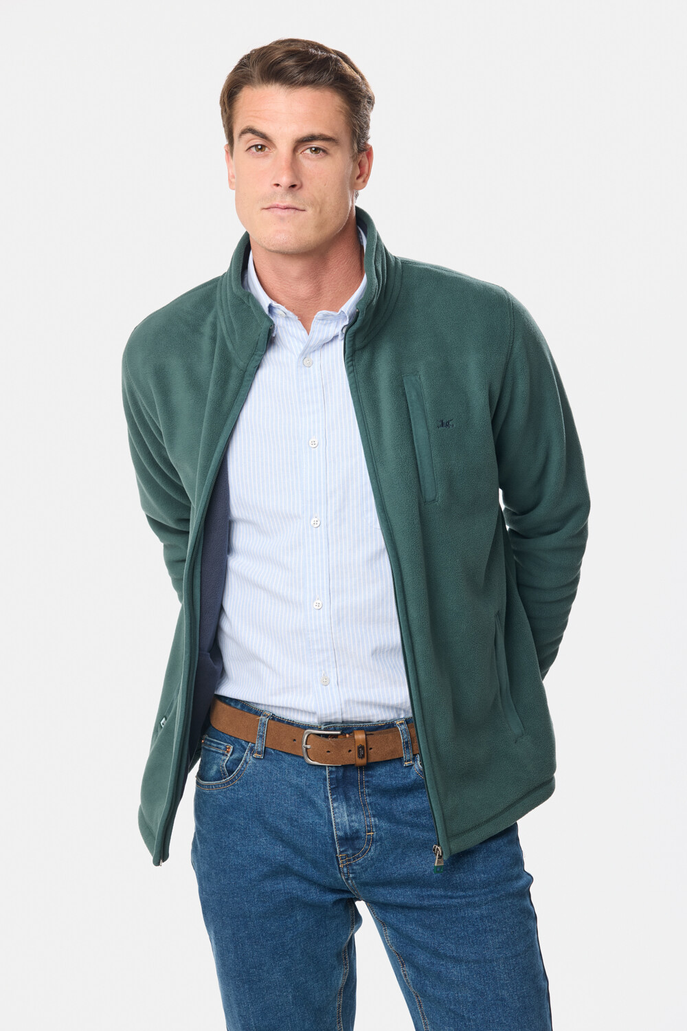 CAMPERA POLAR DE ABRIGO Verde