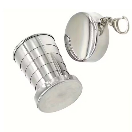 Vaso plegable acero inoxidable 150 ml