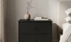 Mesa de Luz Jasper Negro Mate