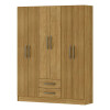 Ropero 6 Puertas 2 Cajones Armario Placard Roperia marron Ropero 6 Puertas 2 Cajones Armario Placard Roperia Marron