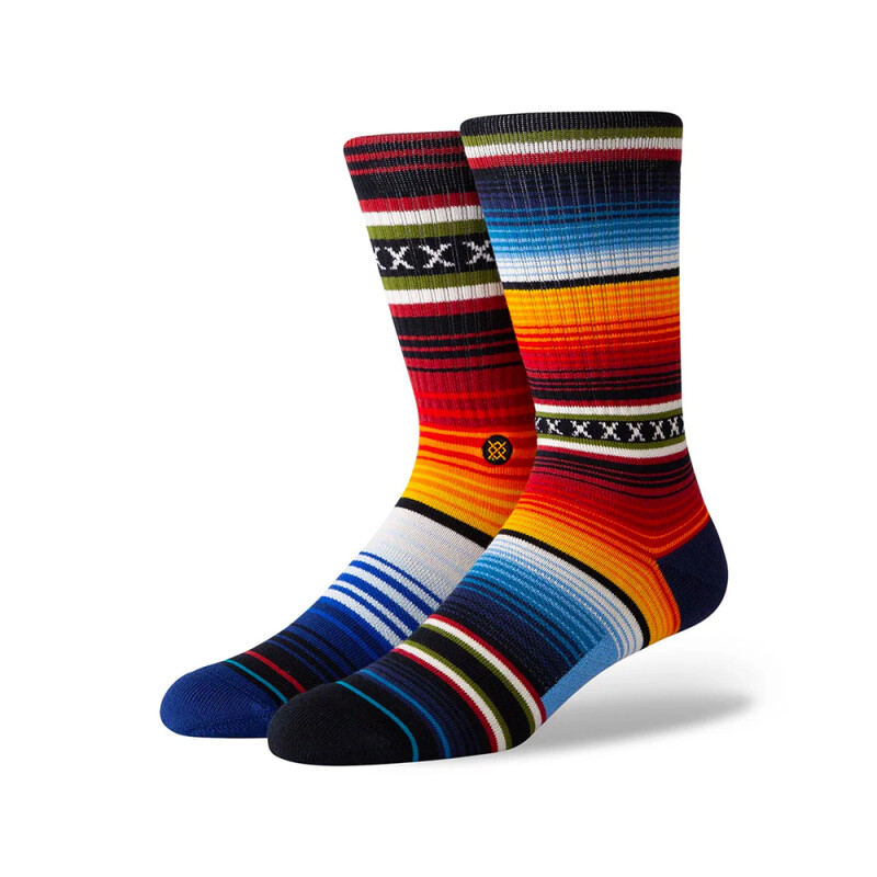 Medias Stance Curren St Crew Unisex Red