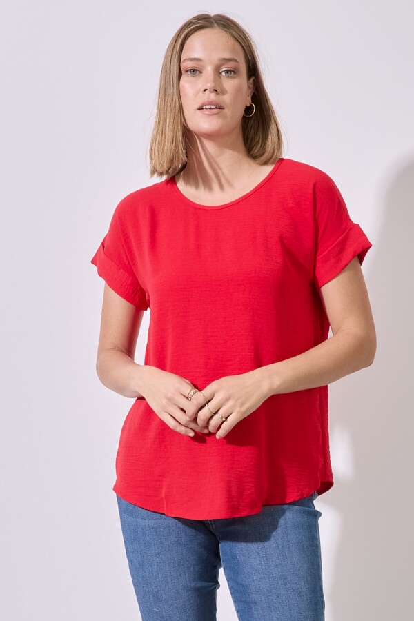 Blusa Solid ROJO