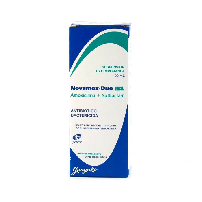 NOVAMOX DUO IBL SUSP. FR. X 90 ML. única