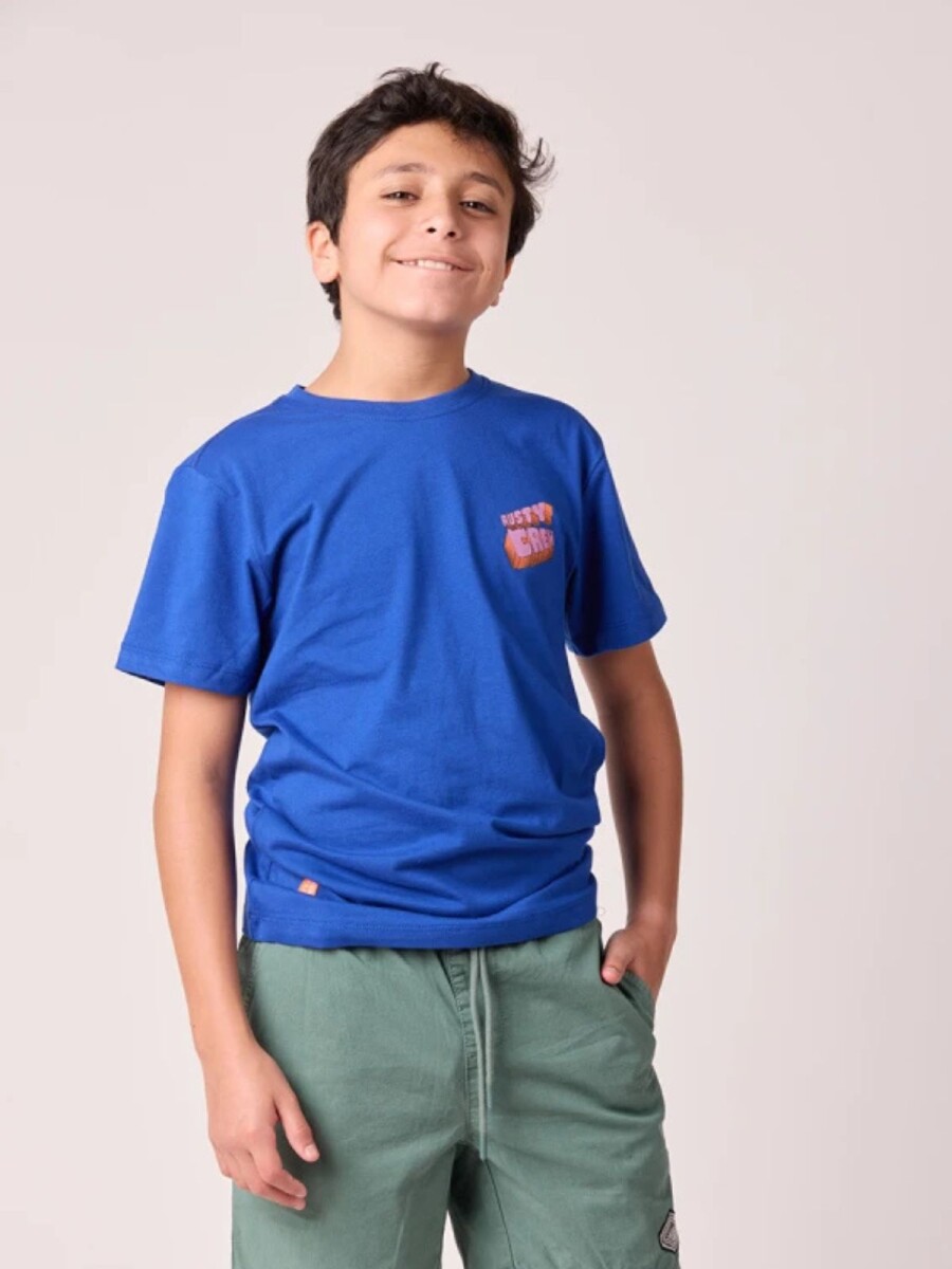 Remera Con estampa Rusty - Azul 