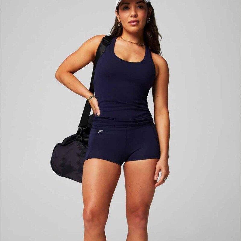 Polo Feather Tech+ Racerback Bividi Mujer Deep Navy