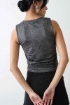 Top Emine Gris