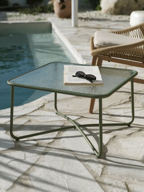 Mesa auxiliar ORTEN W60xA60xAl35 oliva Mesa auxiliar ORTEN W60xA60xAl35 oliva